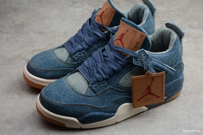 Denim x AO2571-401 Levi's Nike Air Jordan 4 0710